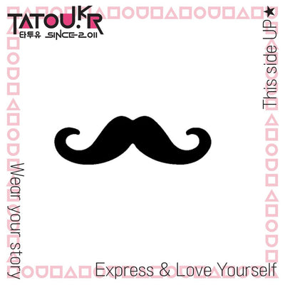 Mustach - Tatou - Natural Two Weeks Tattoo