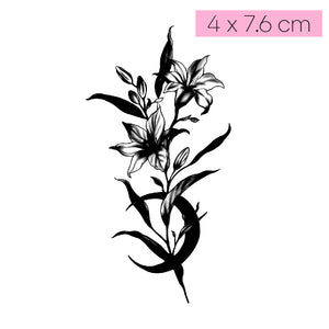 [Q05]Elegance Lily - Tatou - Natural Two Weeks Tattoo