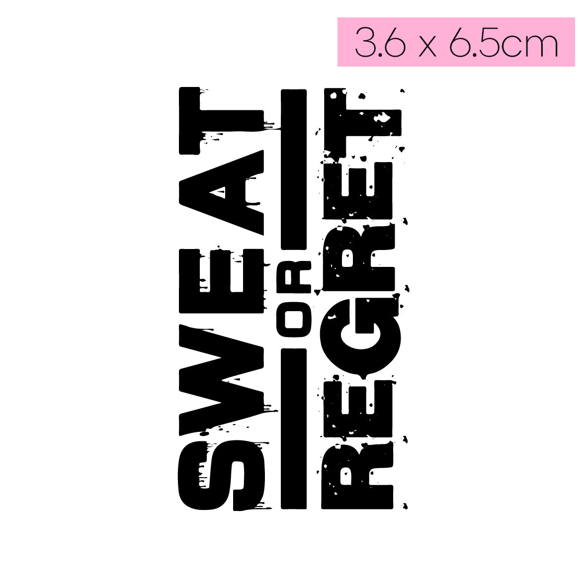 [Q43]Sweat or Regret