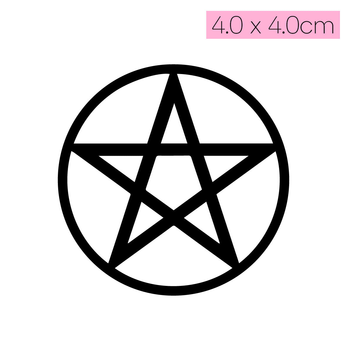 [S15]Pentagram - Tatou - Natural Two Weeks Tattoo