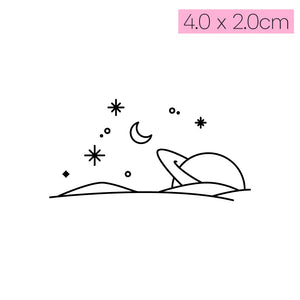[S21]Starlight Journey - Tatou - Natural Two Weeks Tattoo