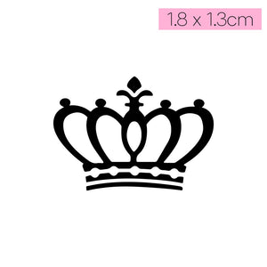 [T13]Queen's crown - Tatou - Natural Two Weeks Tattoo