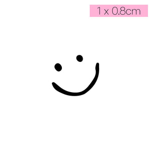 [T36]Simple Smile - Tatou - Natural Two Weeks Tattoo