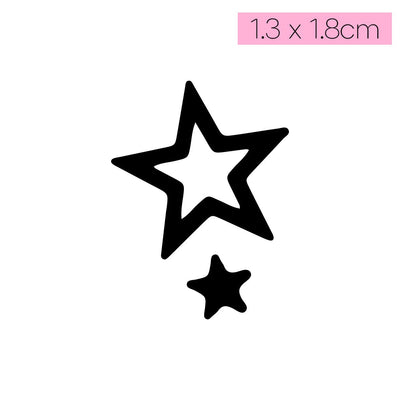 [T37]Hi Stars - Tatou - Natural Two Weeks Tattoo