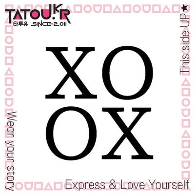 XOXO - Tatou - Natural Two Weeks Tattoo